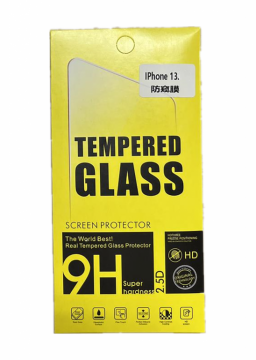 Film Protection 6D Verre trempé Anti-Espion Emballage Simple pour iPhone13 Mini 5.4 "